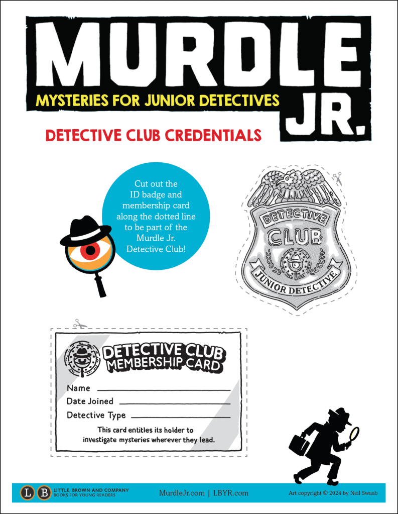 Murdle Jr. downloadable Detective Club credentials